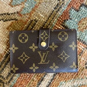 Authentic Louis Vuitton Portefeuille Viennois Kisslock Wallet Small Comp…